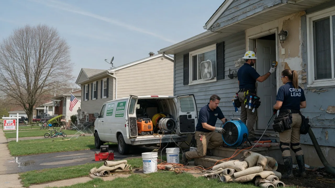 Flood Cleanup in Washington Court House, OH near me